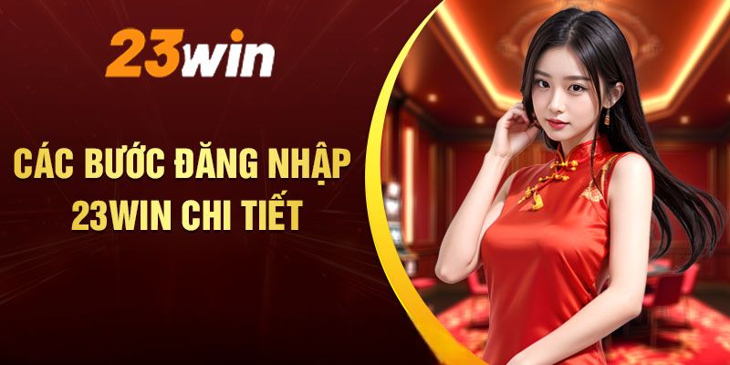 Thực hiện đăng nhập 23win trên máy tính